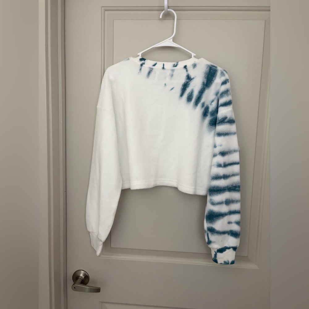 Feat tie-dye cropped sweatshirt NWT Size M - Picture 6 of 6